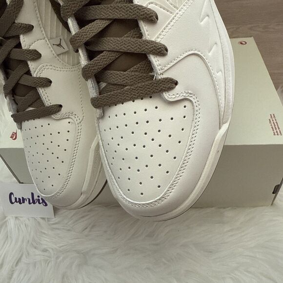 Nike Wmns Jordan Stadium 90 Size 12 UK 9.5 Sail Kelp Blk Casual Shoes‎ FB2269102 - Picture 5 of 9